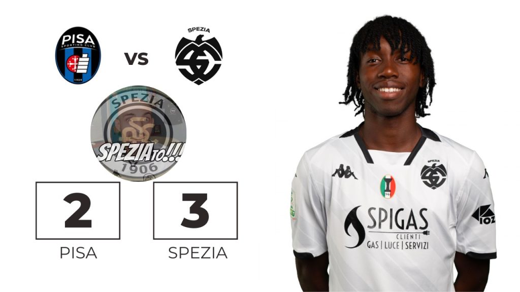 Pisa Spezia 2 - 3