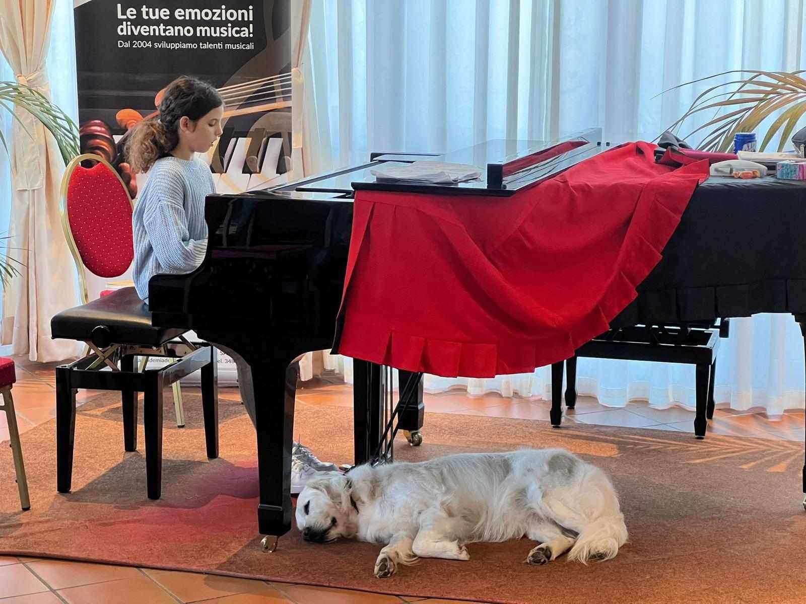 Sofia 11 anni già musicista e compositrice